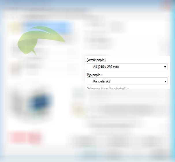Nastavenie typu papiera v tlačiarňach Xerox