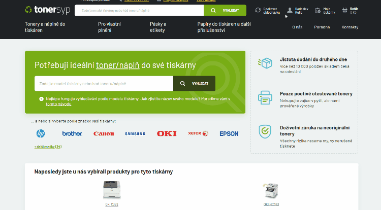 Opakovanie objednávky