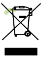 Symbol preškrtnutého odpadkového koša