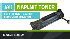 Návod na plnenie tonerov HP LaserJet CB436A