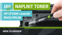 Návod na plnenie tonerov HP LaserJet Pro M404/MFP M428