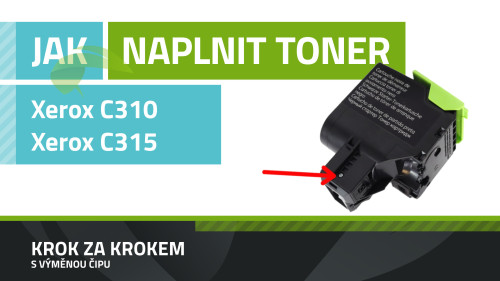 Návod na plnenie tonerov Xerox C310/C315 