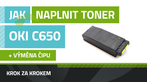 Návod na plnenie tonerov OKI C650