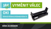 Ako vymeniť obrazový valec OKI ES5463/ES5473/ES5432/ES5442