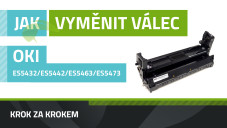 Ako vymeniť obrazový valec OKI ES5463/ES5473/ES5432/ES5442