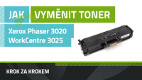 Ako vymeniť toner Xerox Phaser 3020/WorkCentre 3025