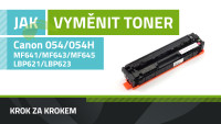 Ako vymeniť toner Canon 054/054H