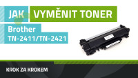 Ako vymeniť toner Brother TN-2421