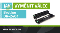 Ako vymeniť fotovalec Brother DR-2401