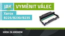 Ako vymeniť valec Xerox B225/B230/B235