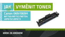 Ako vymeniť toner Canon 069/069H