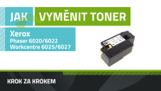 Ako vymeniť toner Xerox Phaser 6020/6022 WorkCentre 6025/6027