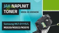 Návod na plnenie tonerov Samsung MLT-D111S a MLT-D111L - M2020/M2022/M2026/M2070/M2078