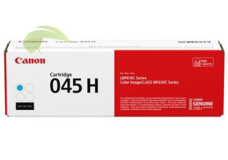 Toner Canon 045H, 1245C002 originálny cyan, LBP611Cn/LBP613Cdw/MF631Cdw/MF635Cx