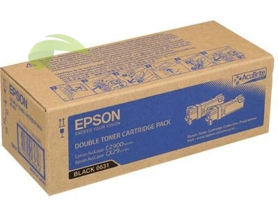 Toner Epson 0631 (C13S050631) originálny čierny, AcuLaser C2900DN/CX29DNF/CX29NF