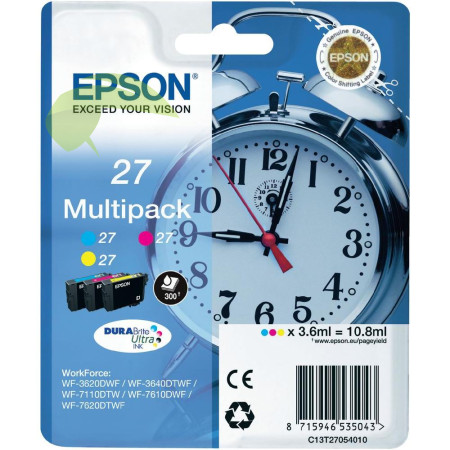 Epson T2705 originálna náplň CMY, WF-3620/3640/7110/7610