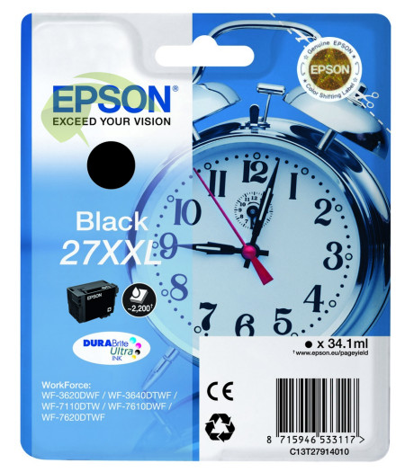 Epson T2791 originálna náplň čierna, WF-3620/3640/7110/7610