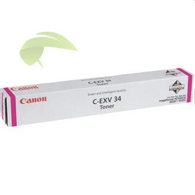 Toner Canon C-EXV34 originálny magenta, imageRUNNER ADVANCE C2020L/C2025i/C2030L/C2220L