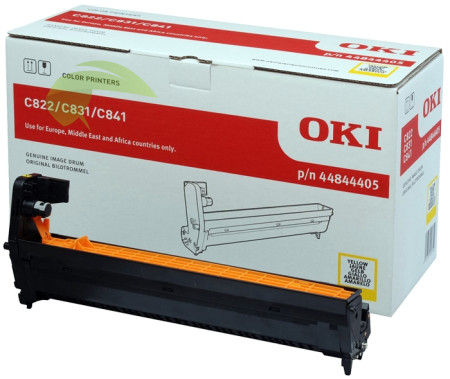 Zobrazovací valec pre OKI 44844405 originálny žltý, C822/C831/C841