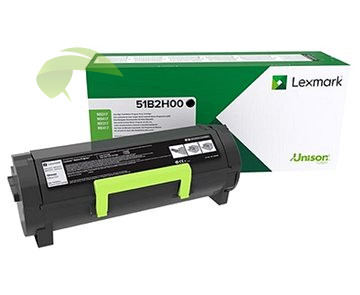 Toner Lexmark 51B2H00, originálny return, MS417/MS517/MS617/MX317/MX417/MX517/MX617