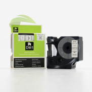 Kompatibilná páska pre Dymo 53713 / S0720930, 24mm x 7m, čierna tlač / biely podklad