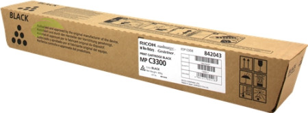 Toner Ricoh MP C3300, 842043 originál čierny, Aficio C3001/C3501
