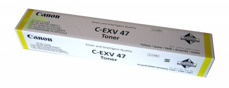 Toner Canon C-EXV47 originálny žltý, imageRUNNER ADVANCE C250i/C255i/C350i/C351iF