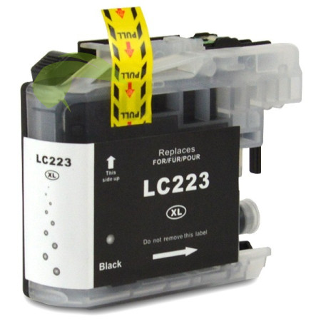 Atramentová náplň pre Brother LC-223BK kompatibilná čierna, DCP-J562DW/DCP-J4120DW/MFC-J480DW