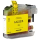 Atramentová náplň pre Brother LC-223Y kompatibilná žltá, DCP-J562DW/DCP-J4120DW/MFC-J480DW