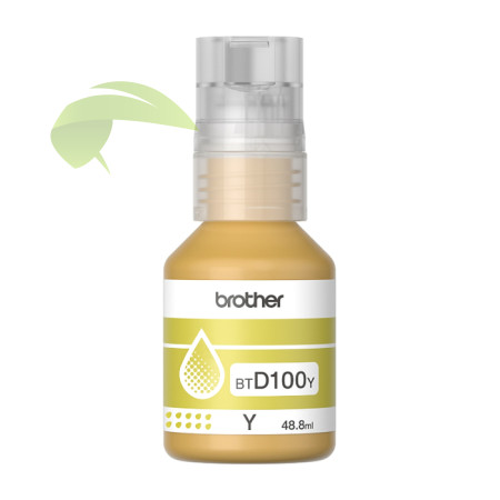 Brother BT-D100Y, originálna žltá, DCP-T230/T430/T435W/T436W/T530W/T730W