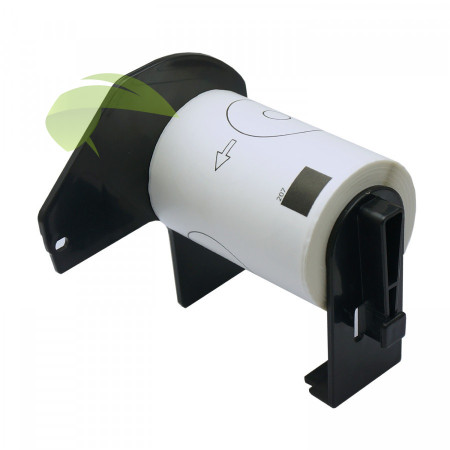 Kompatibilé etikety pre Brother  DK-11207, priemer 58mm, na CD / DVD, biele