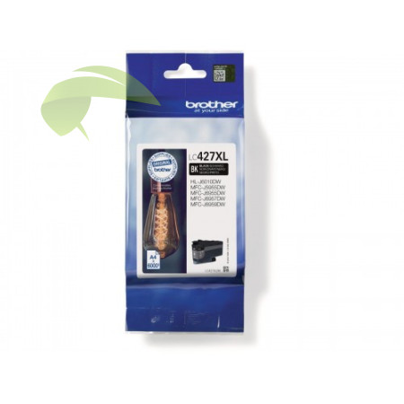 Brother LC-427XL Bk čierna originálna, MFC-J5955DW/J6955DW/J6957DW/J6959DW