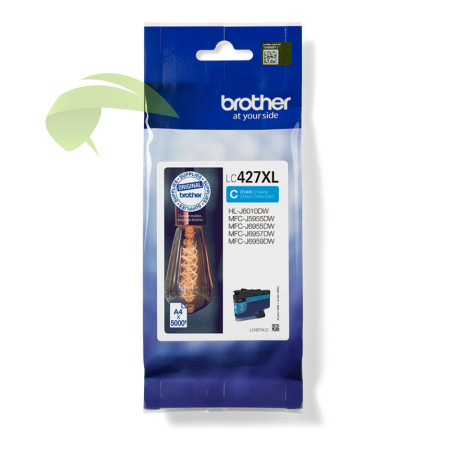 Brother LC-427XL C cyan originálna, MFC-J5955DW/J6955DW/J6957DW/J6959DW