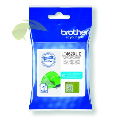 Brother LC-462XL-C cyan originálna, Brother MFC-J2340DW/J3540DW/J3940DW