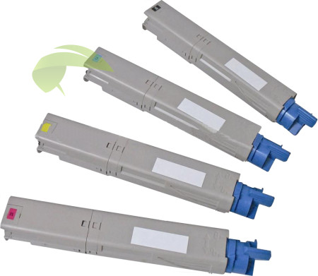 Sada renovovaných tonerov pre OKI C3300/C3400/C3450/C3600 - CMYK