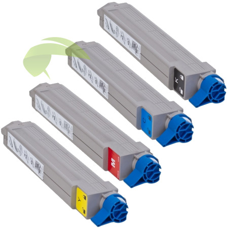 Sada renovovaných tonerov pre OKI C9600/9650/9800/9850 CMYK