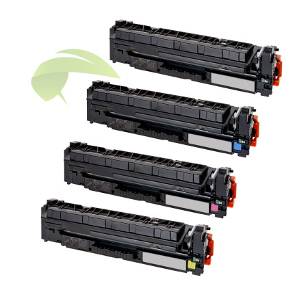 Sada tonerov pre Canon 055H CMYK, MF742Cdw/MF744Cdw/LBP663Cdw renovovaná, nové čipy