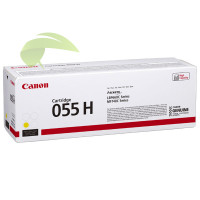 Toner Canon 055H žltý 3017C002 originálny, LBP663Cdw/LBP664Cx/MF742Cdw/MF744Cdw/MF746Cx
