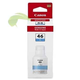 Atramentová náplň Canon GI-46C cyan originálna, Canon MAXIFY GX3040/GX4040/GX5040/GX6040/GX7040