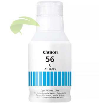 Atramentová náplň Canon GI-56C, 4430C001 cyan originálna,  MAXIFY GX6050/GX7050