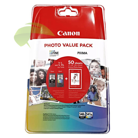 Canon PG-540L/CL-541XL 5224B007, originálny multipack, Pixma MG2150/MG2250/MG3150/MG3550
