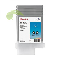 Atramentová náplň Canon PFI-101C, 0884B001 cyan originálna, iPF5000/5100/6000/6100/6200