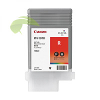Atramentová náplň Canon PFI-101R, 0889B001 červená originálna, iPF5000/5100/6000/6100/6200