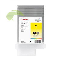 Atramentová náplň Canon PFI-101Y, 0886B001 žltá originálna, iPF5000/5100/6000/6100/6200