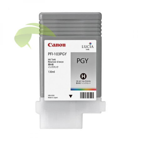 Atramentová náplň Canon PFI-103PGY, 2214B001 foto šedá originálna, iPF5100/6100/6200