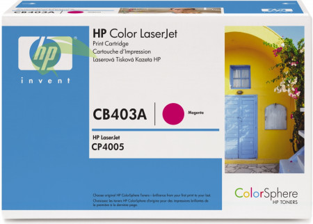 Toner HP CB403A originálny magenta, Color LaserJet CP4005/CP4005dn/CP4005n