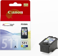 Canon CL-511 farebná originálna naplň, Pixma MP230/MP240/MP250/MP280
