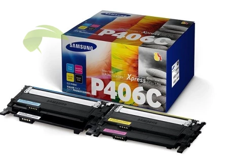 Tonery Samsung CLT-P406C originálny CMYK, CLP-360/CLX-3300/Xpress C410W