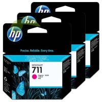 HP CZ135A, HP 711 3 × originálna magenta náplň, DesignJet T120/T520