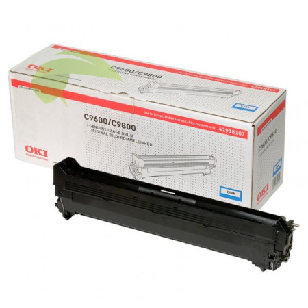 Fotovalec OKI 42918107 originálny cyan, OKI C9600/C9800